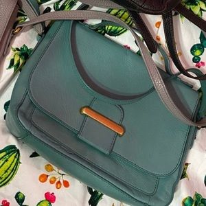 Teal fossil bag!